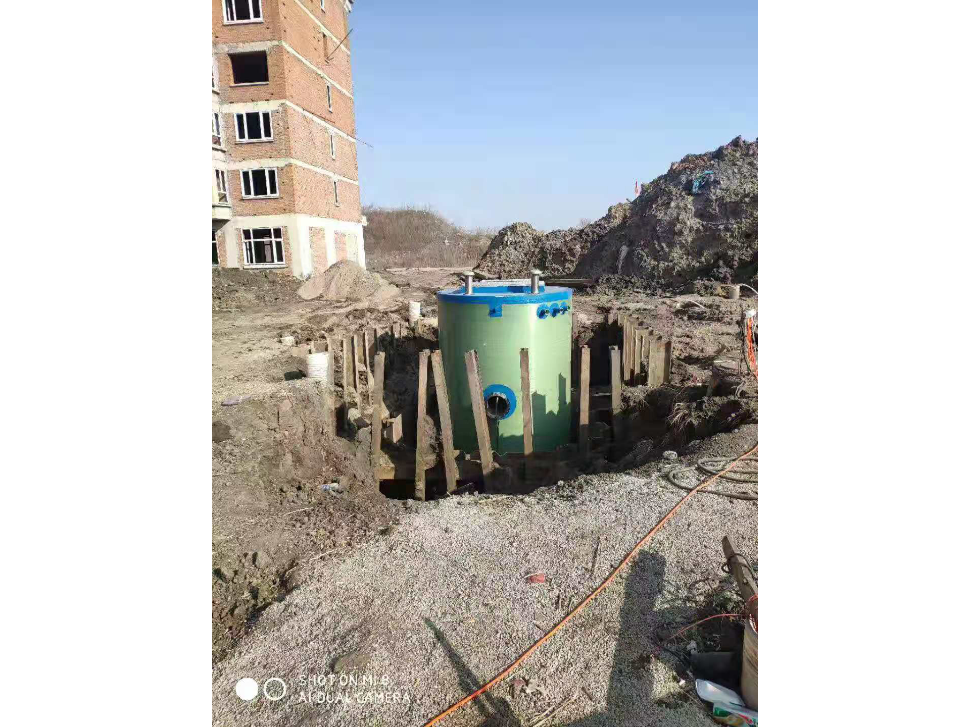 山西一体化泵站现场